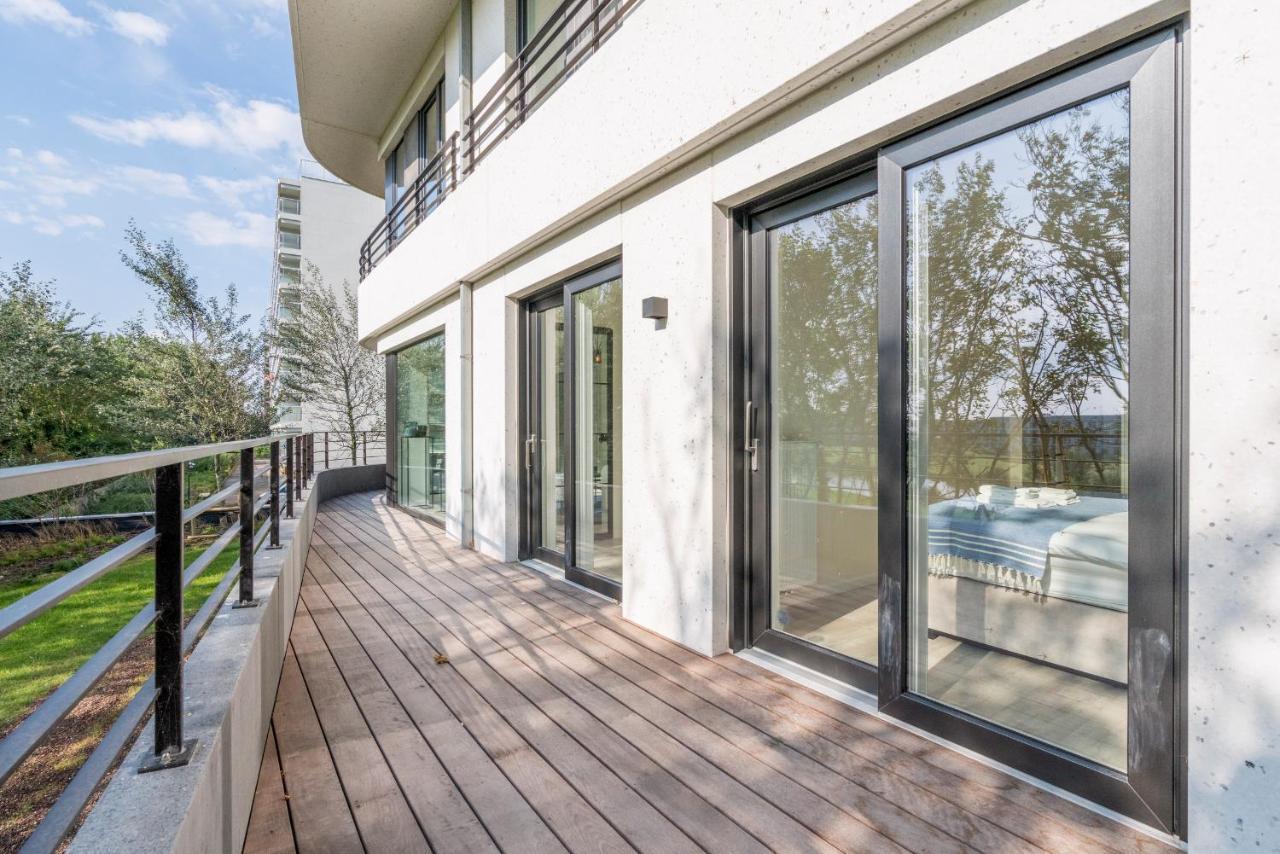 The Waves-Luxurious 3Bedroom App W Big Terrace & Garage Oostende Exterior foto