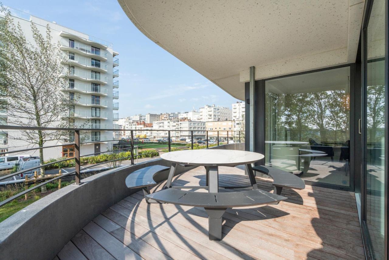 The Waves-Luxurious 3Bedroom App W Big Terrace & Garage Oostende Exterior foto
